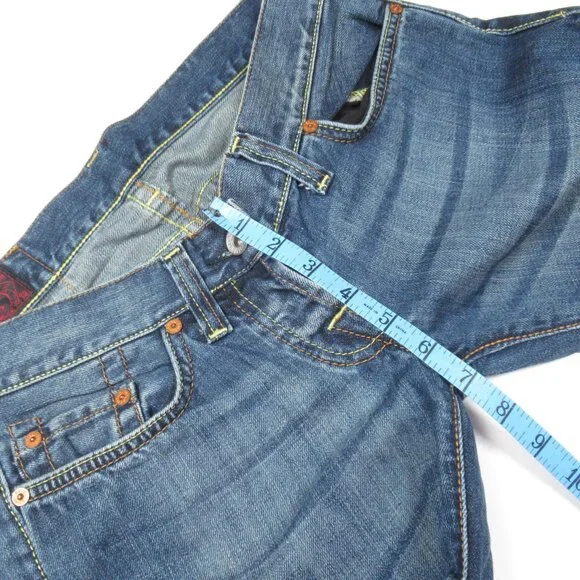 Vintage Evisu EU ED Women's Jeans 28 - Picture 7 of 12